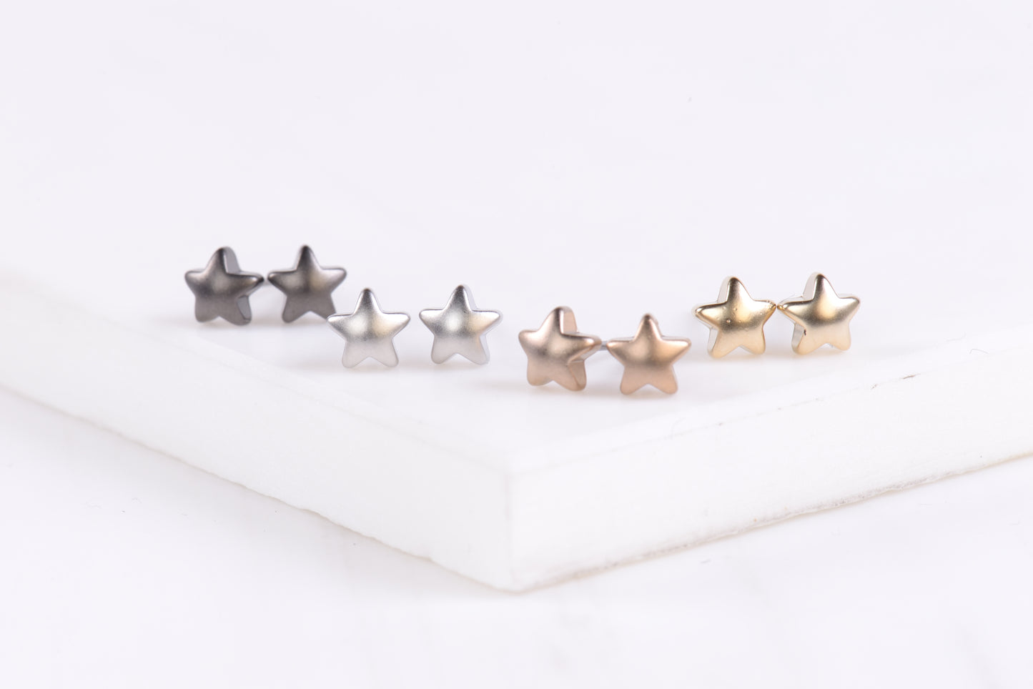 Tiny Star Stud Earrings