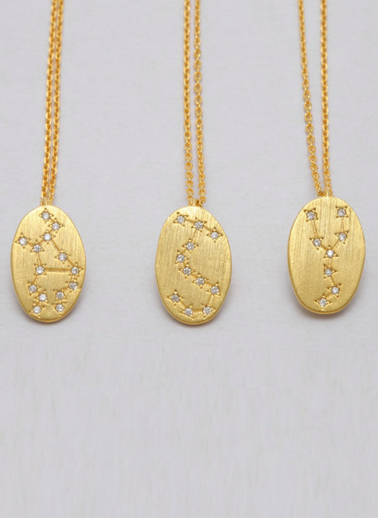 Zodiac Constellation Symbol Necklaces