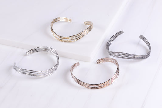 Four Line Layer Bracelet