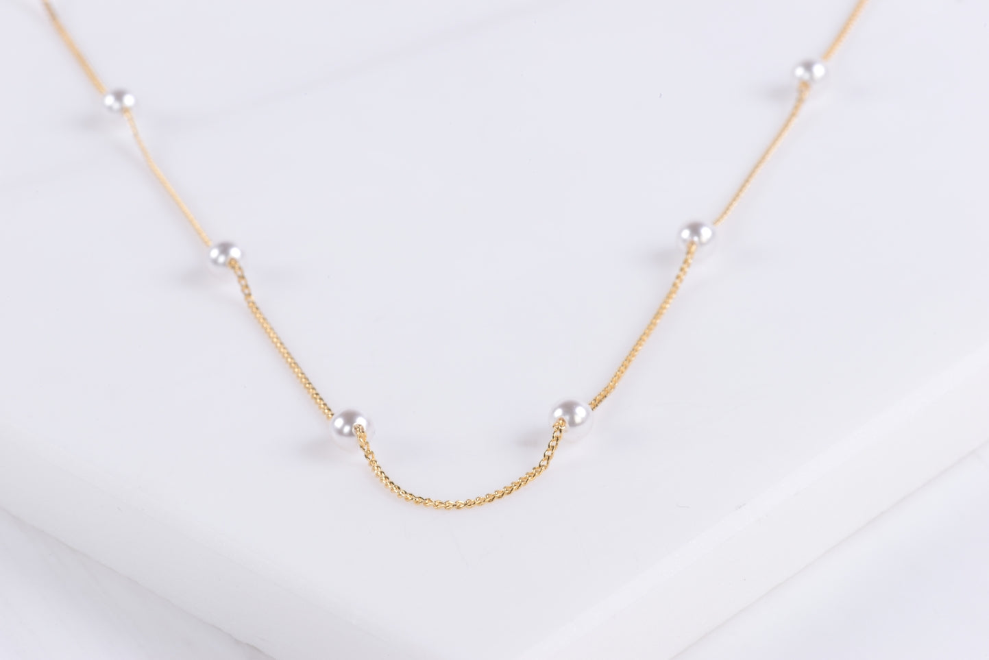 Infinite Pearl Necklace