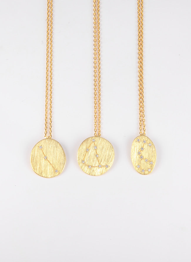 Zodiac Constellation Symbol Necklaces