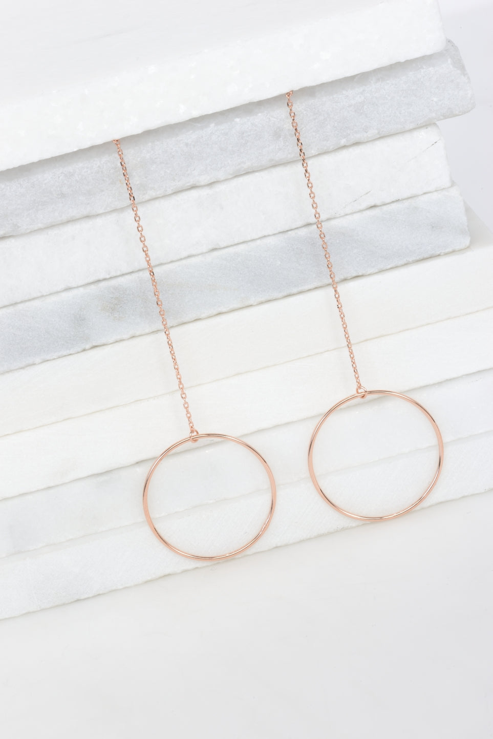 Circle Hole Earrings