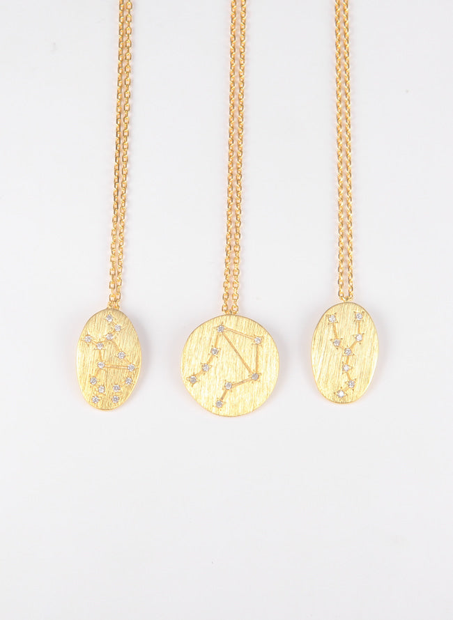 Zodiac Constellation Symbol Necklaces