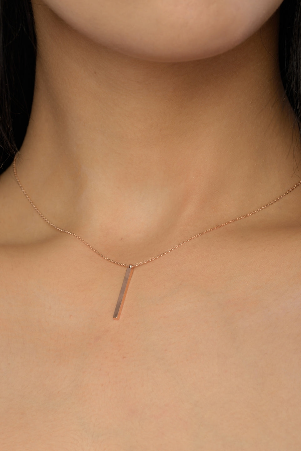 Melanie Vertical Bar Necklace