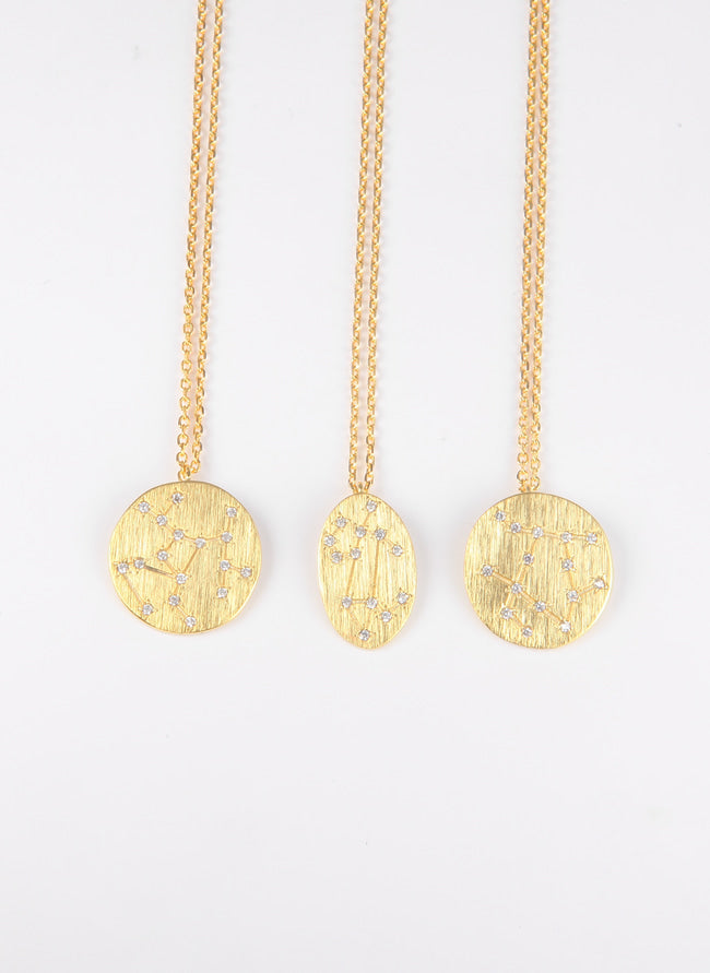 Zodiac Constellation Symbol Necklaces