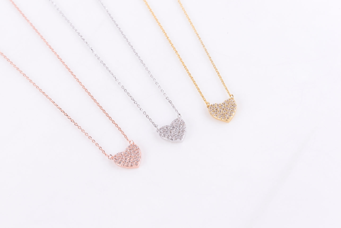 Crysta Heart Necklace