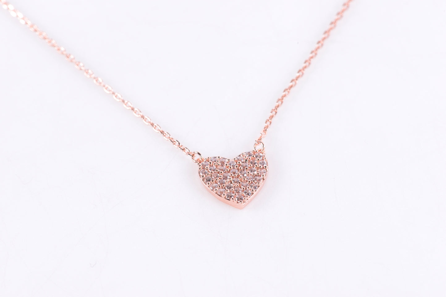 Crysta Heart Necklace