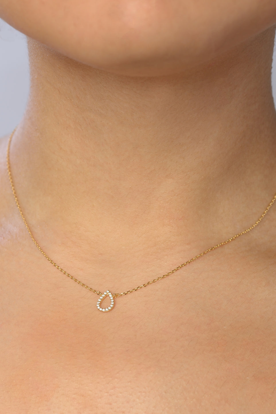 Livia Tear Drop Necklace