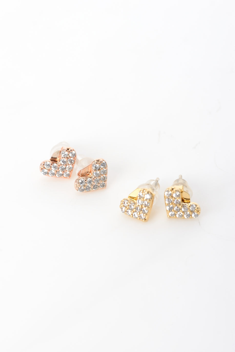 Crystal Heart Earings