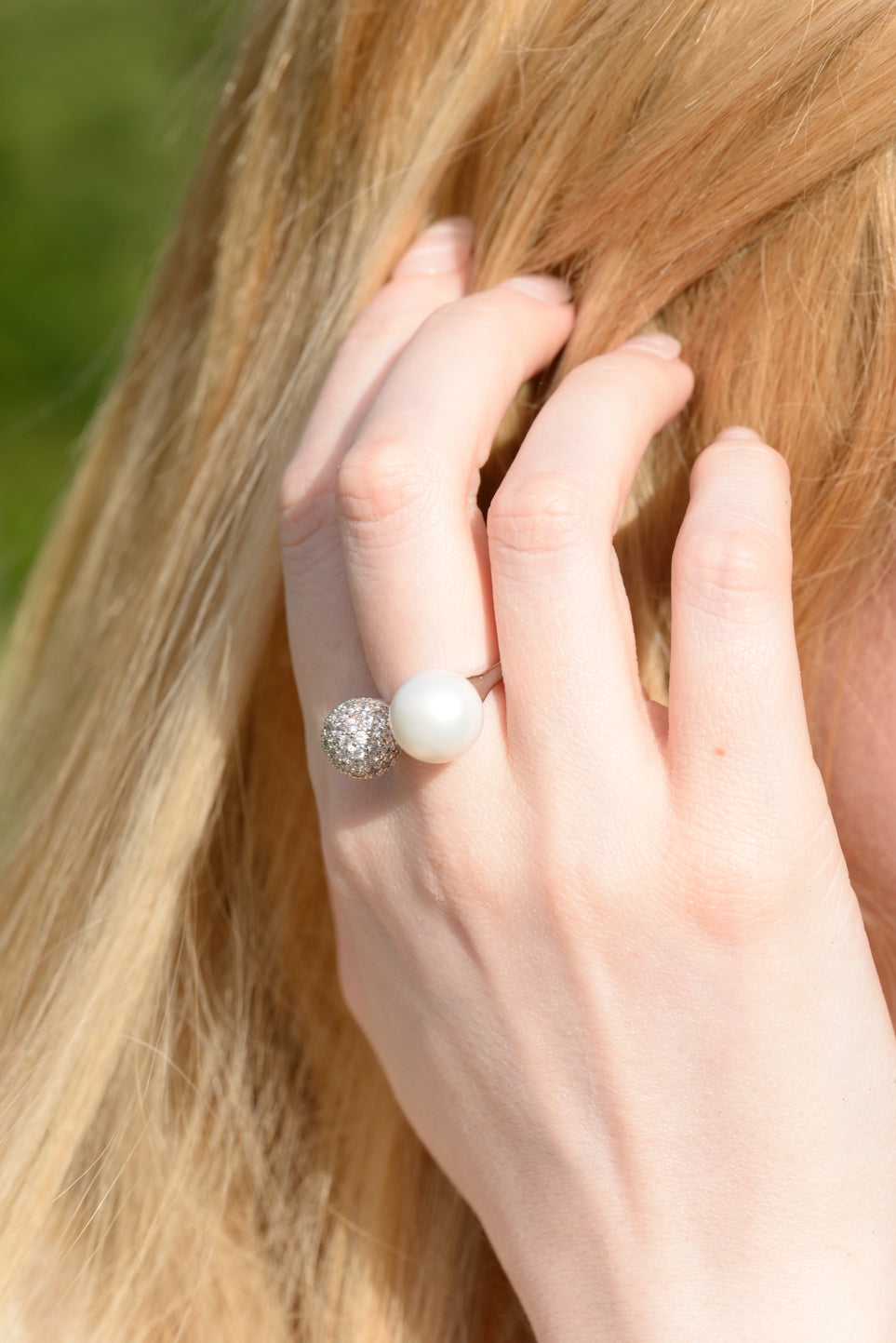 Aurora Pearl Ring