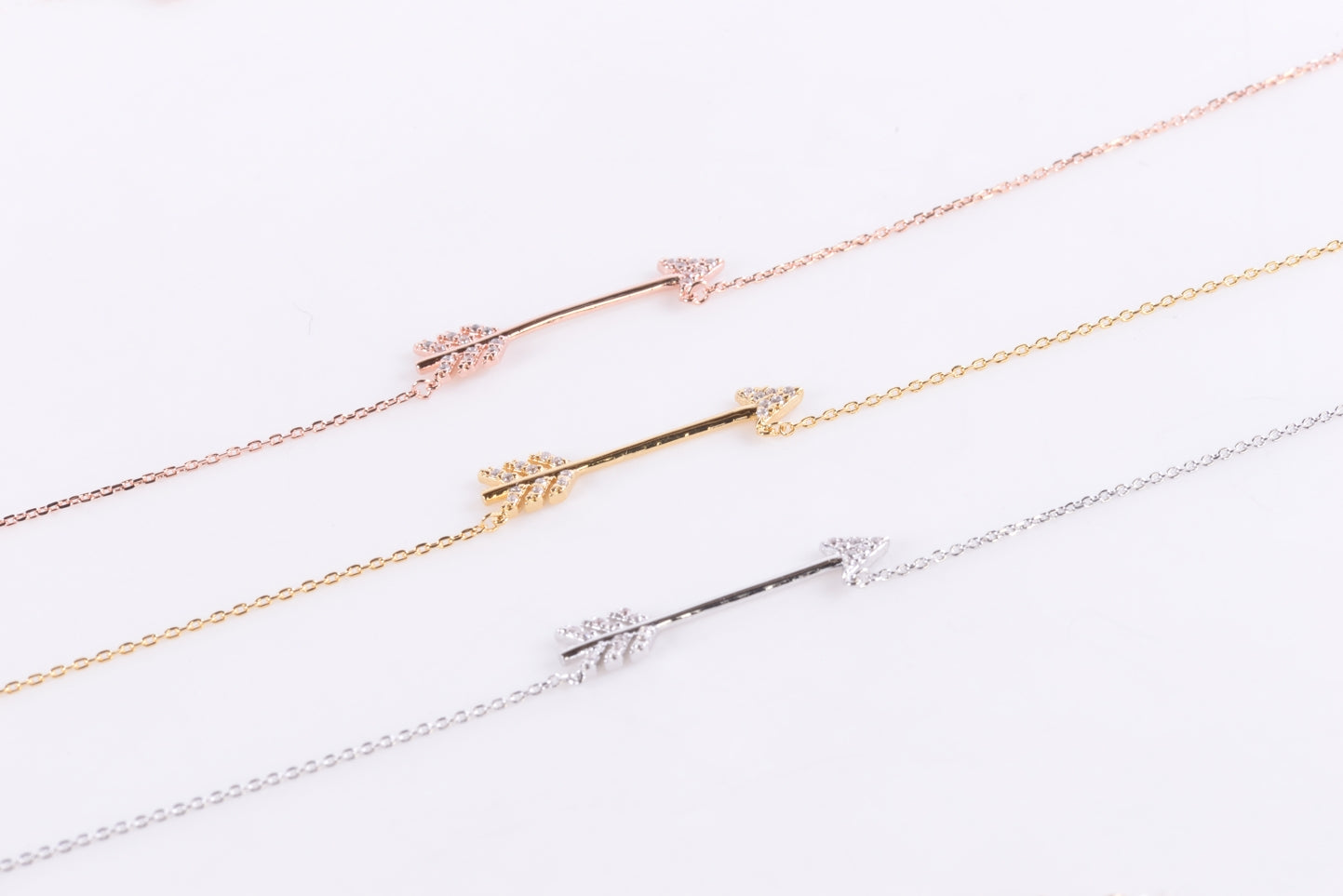 Crystal Arrow Necklace