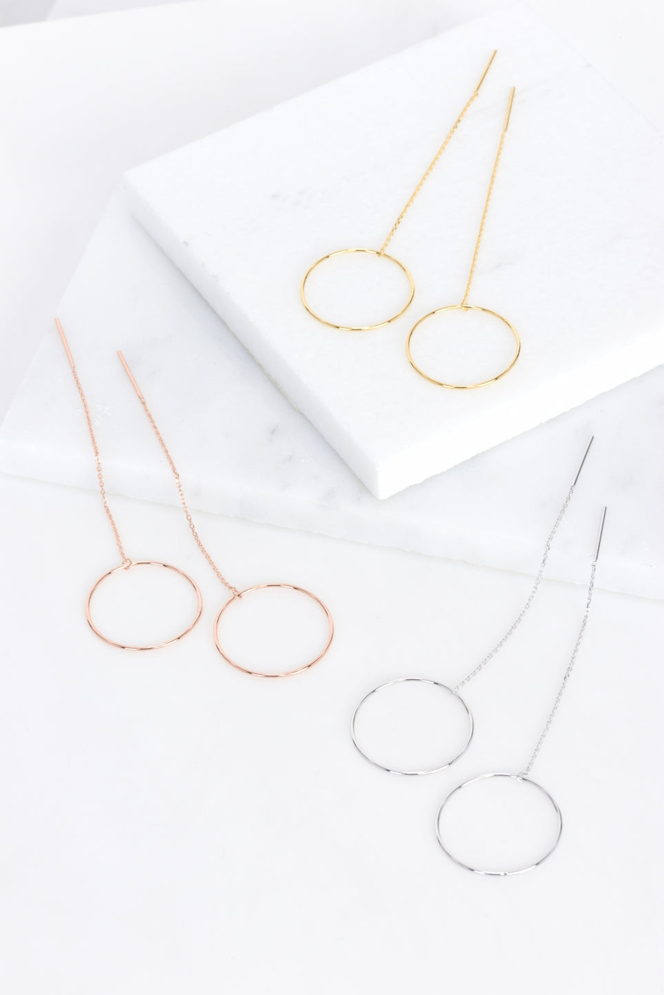 Circle Hole Earrings